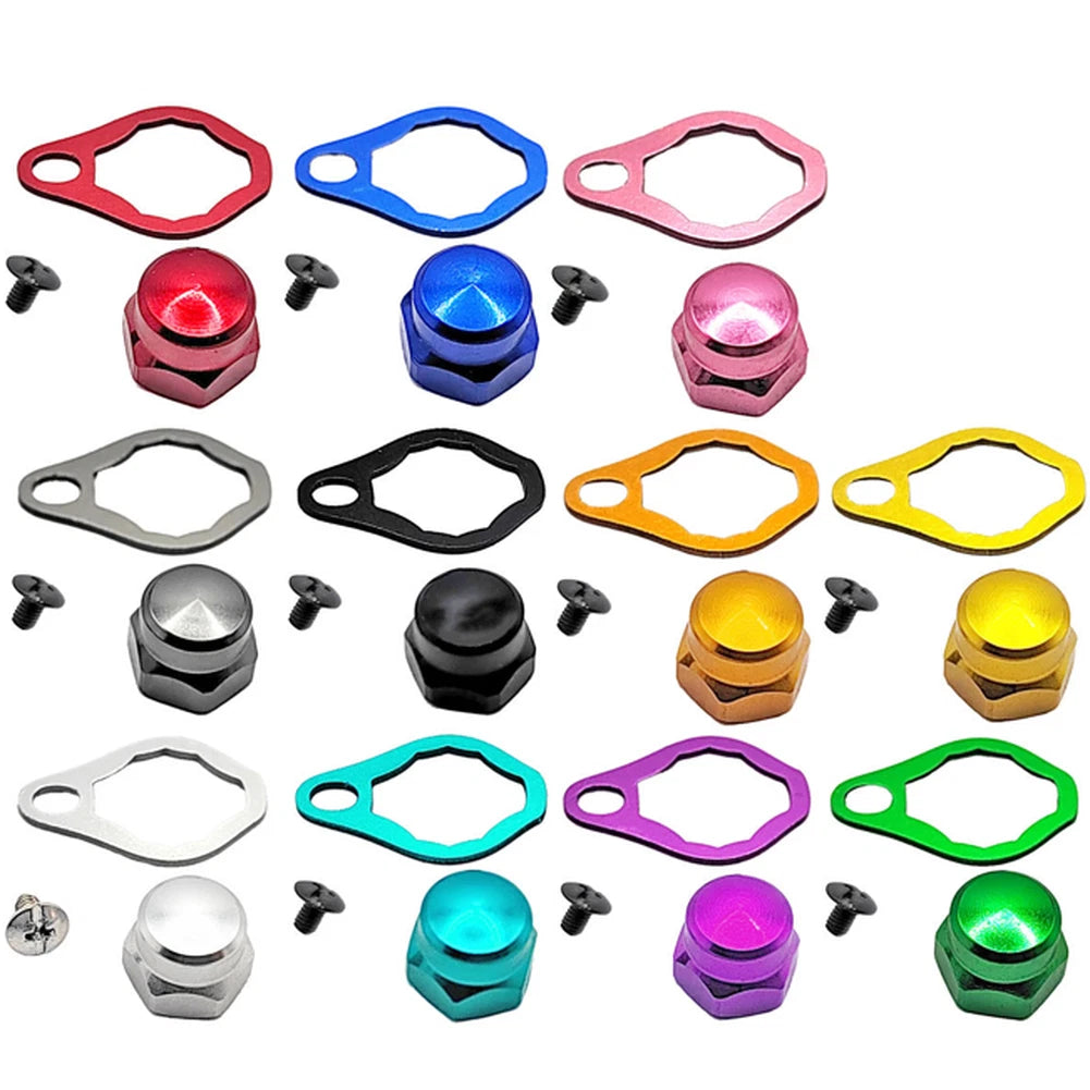 Rocker Arm Handle Assembly with M8 Nut & M2.5 Screw for Baitcasting Reels