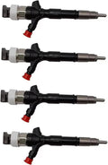 Set of 4 Common Rail Injectors 095000-6250 for Nissan Navara (2005–2015)