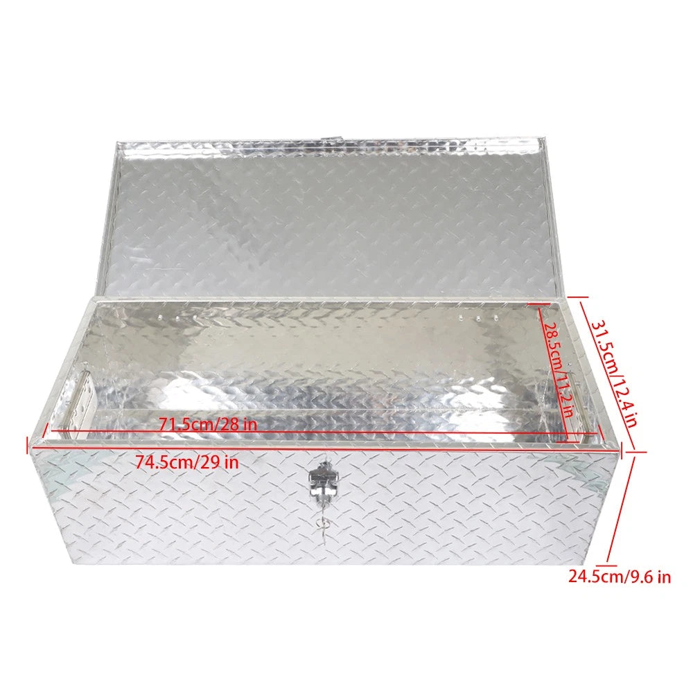20 Inch Aluminum Underbody Tool Box for Trucks (Fits Most Models)