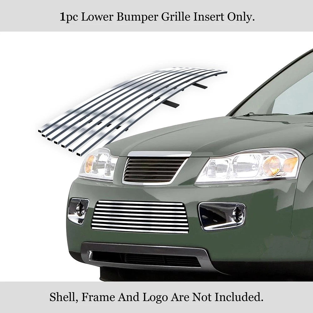 Stainless Silver Billet Grille Insert for Saturn Vue (2006-2007)