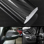 5D Gloss Carbon Fiber Wrap Vinyl Film for Universal Use (Bubble Free)