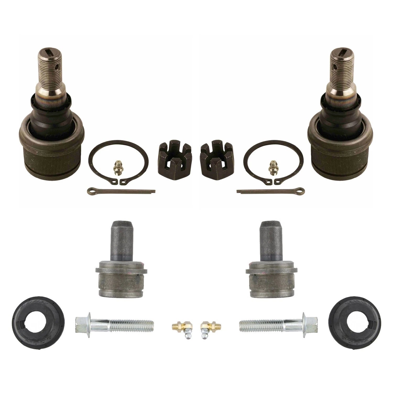 Moog Front Upper & Lower Suspension Ball Joint Kit for Ford E-150 E-250 (1992–2021)