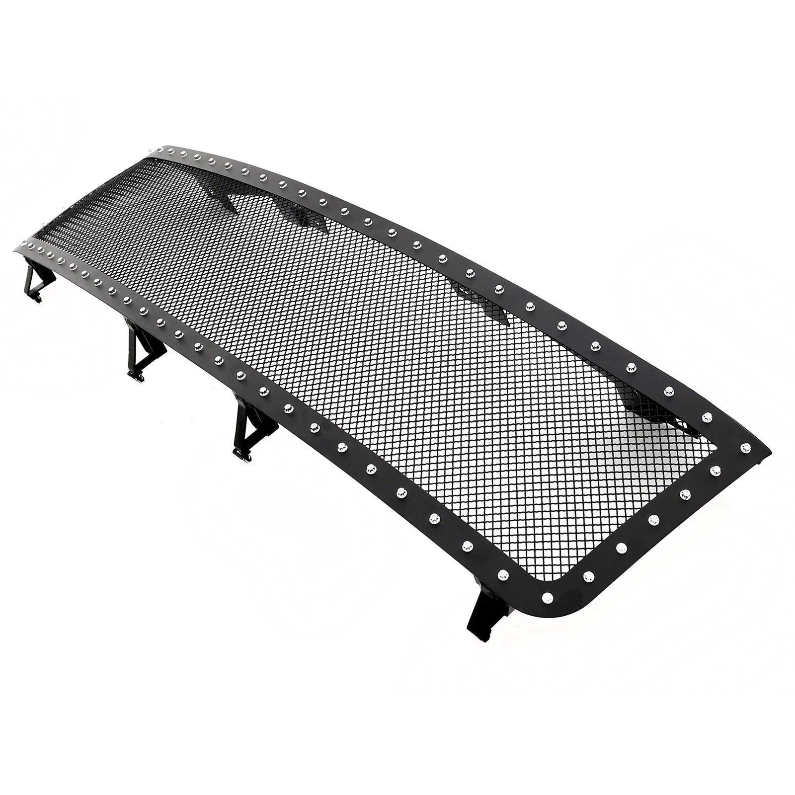 Stainless Black Mesh Rivet Grille for Chevy Silverado 2500/3500 HD (2011–2014)