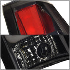 3D LED C-Bar Tail Brake Light Lamp for Chevy C/K Pickup Suburban (1988–2000)