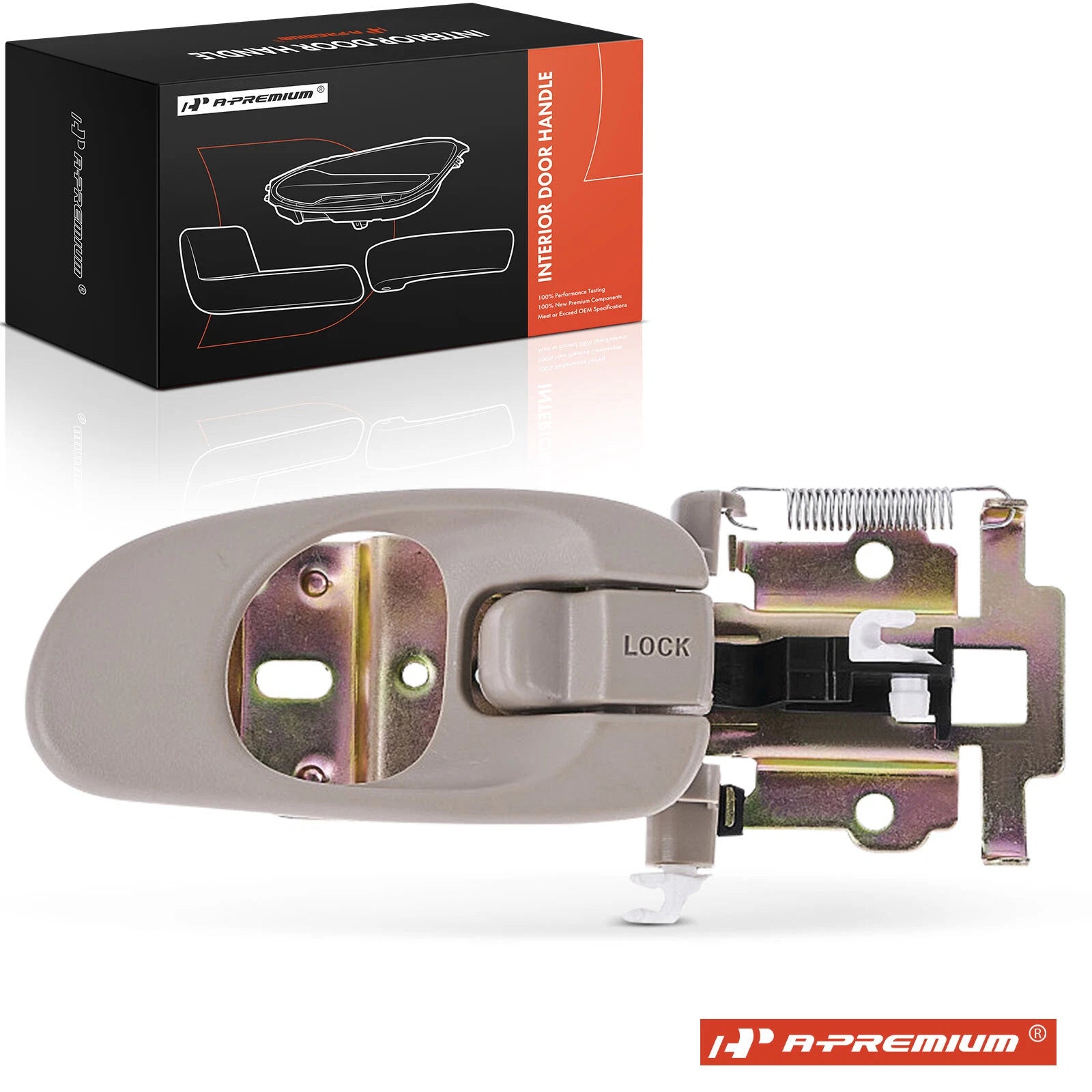 Interior Door Handle for Kia Sephia/Spectra (1998–2001) Beige