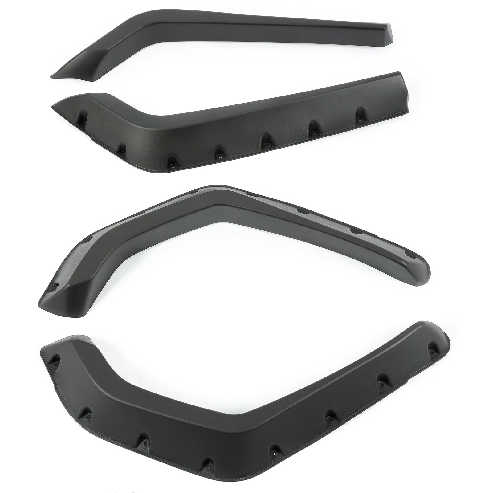 Set of 4 Fender Flares for Polaris RZR 800 (2008–2010) Black Plastic