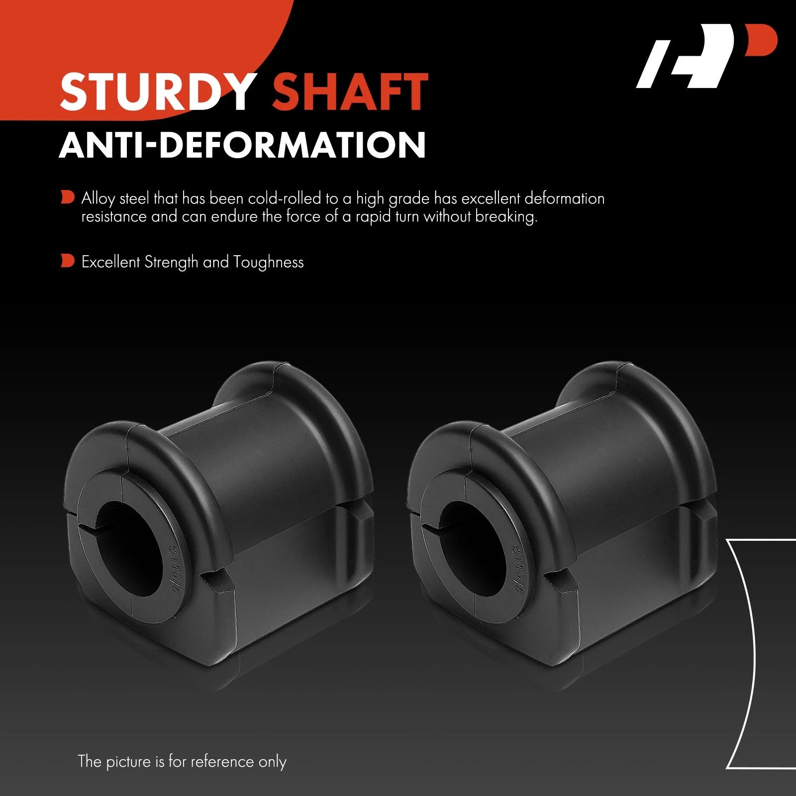 2X Rear Sway Bar Bushing Kit for Chevrolet Malibu (2004-2011)