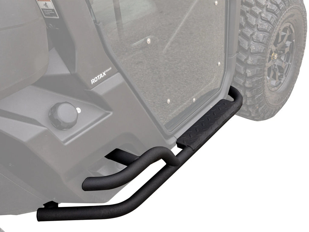 SuperATV Heavy Duty Nerf Bars for Can-Am Defender 2 Door (2016–2023)
