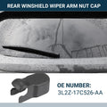 Rear Windshield Wiper Arm Nut Cap for Lincoln Navigator (2003–2006) NO.3L2Z-17C526-AA