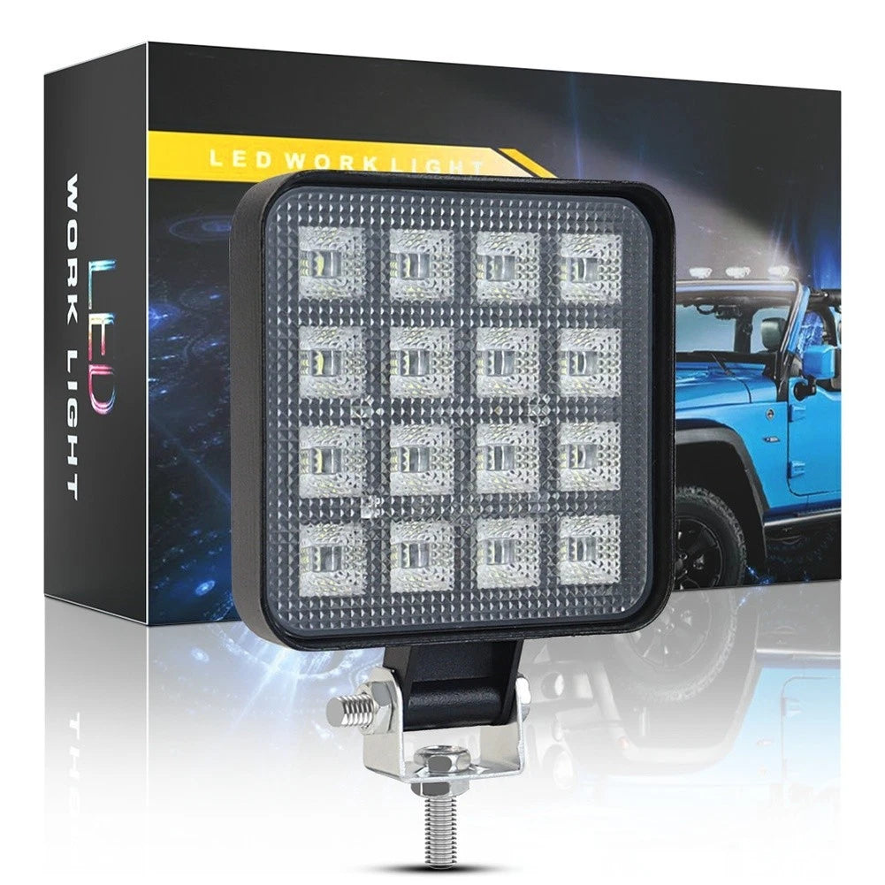 Fog Lamp LED Work Light for Off-road Vehicles (16 LED Array)