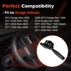 Turn Signal Dimmer Wiper Switch for Dodge Ram 1500 2500 3500 (2009–2023) 56046114AD