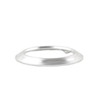 Engine Start Stop Button Cover Ring for Lexus NX250 NX350h NX450h (2022–2024) Silver