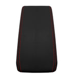 Console Lid Armrest Cover for Subaru Forester XT (2003–2008) Red Stitch