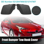 Set of 2 Front Bumper Tow Hooks for Toyota Prius (2016–2018) No.5212847906