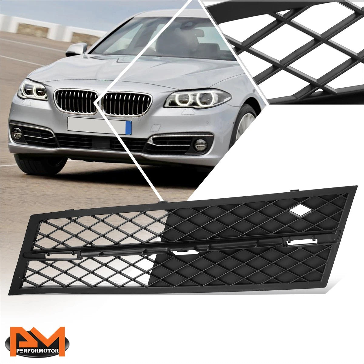 Front Left Fog Light Bezel for BMW 528i 535i 550i (2011–2013)