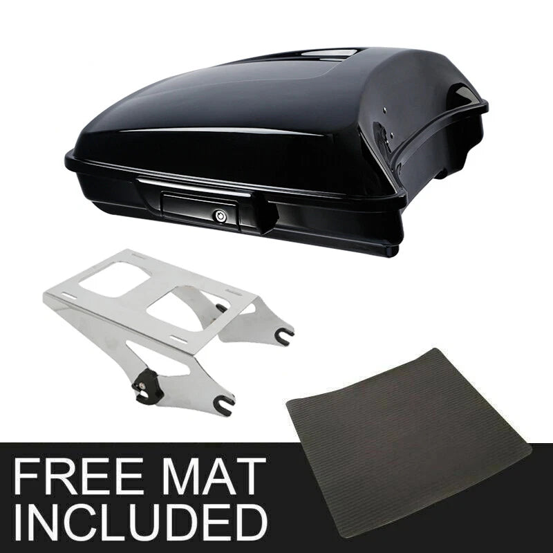 5.5" Chrome Mount Rack for Harley Touring Road King Glide (2014–2026)