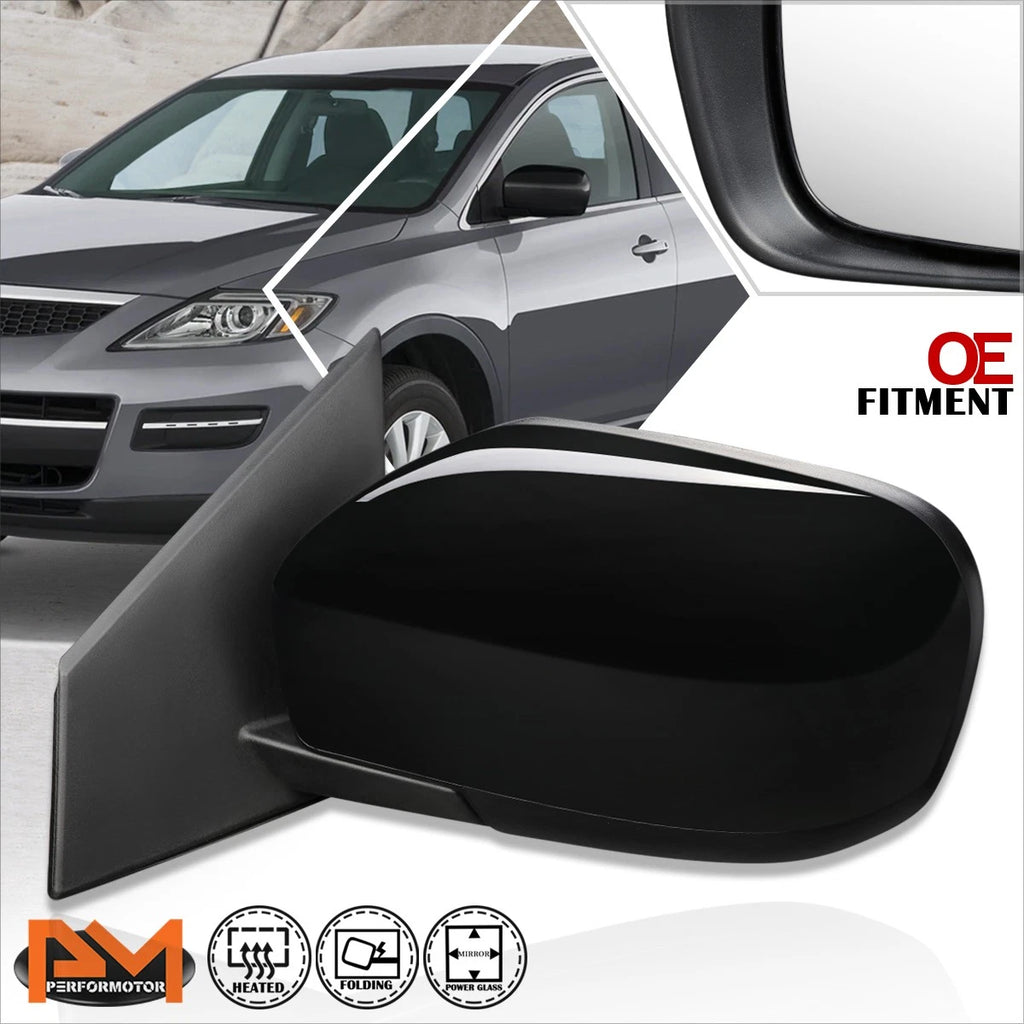 Powered Heated Side Rear View Door Mirror Left for Mazda CX-9 (2007–2009)