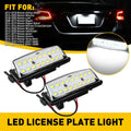 Set of 2 LED License Plate Light Housing for Nissan Altima/Sentra/Maxima (2013–2023)
