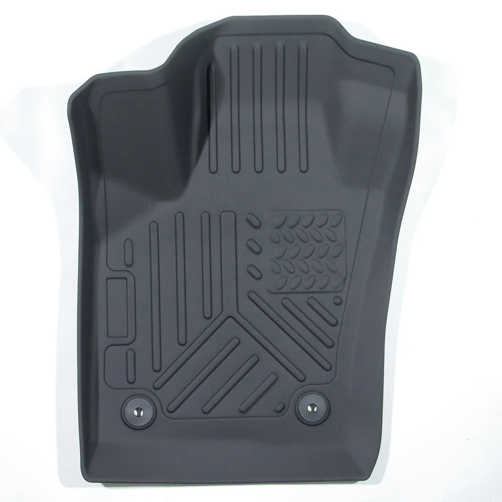 Set of 2 3D Floor Mats for Jeep Compass (2017–2026) TPE Rubber All Weather