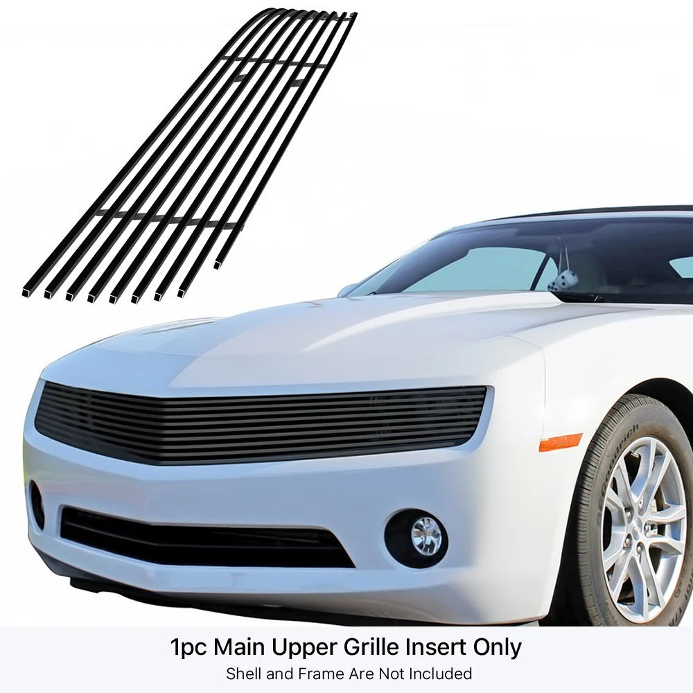 Phantom Style Upper Black Billet Grille Insert for Chevy Camaro (2010-2013)