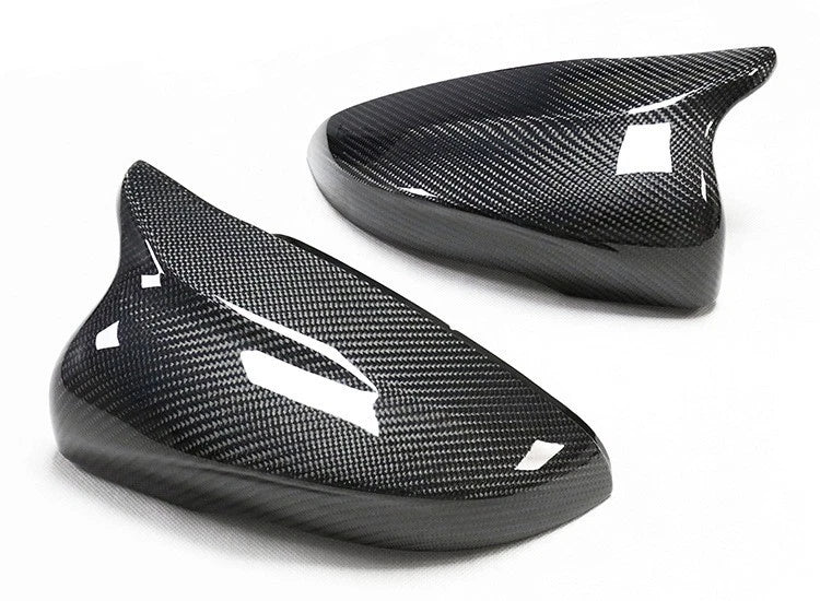 2Pcs Wing Side Mirror Cap Covers for VW Golf MK6 (2009–2013), Touran (2010–2015)