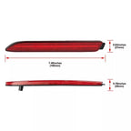 LED Rear Bumper Reflector Tail Light Lamp for Lexus GX470 RX300 NX200t NX300