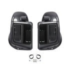 Lower Vented Fairings for Harley Electra Glide (2014–2023) Gauntlet Gray Metallic