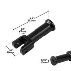 Matte Black Footpegs for Harley Softail (2018-2025)