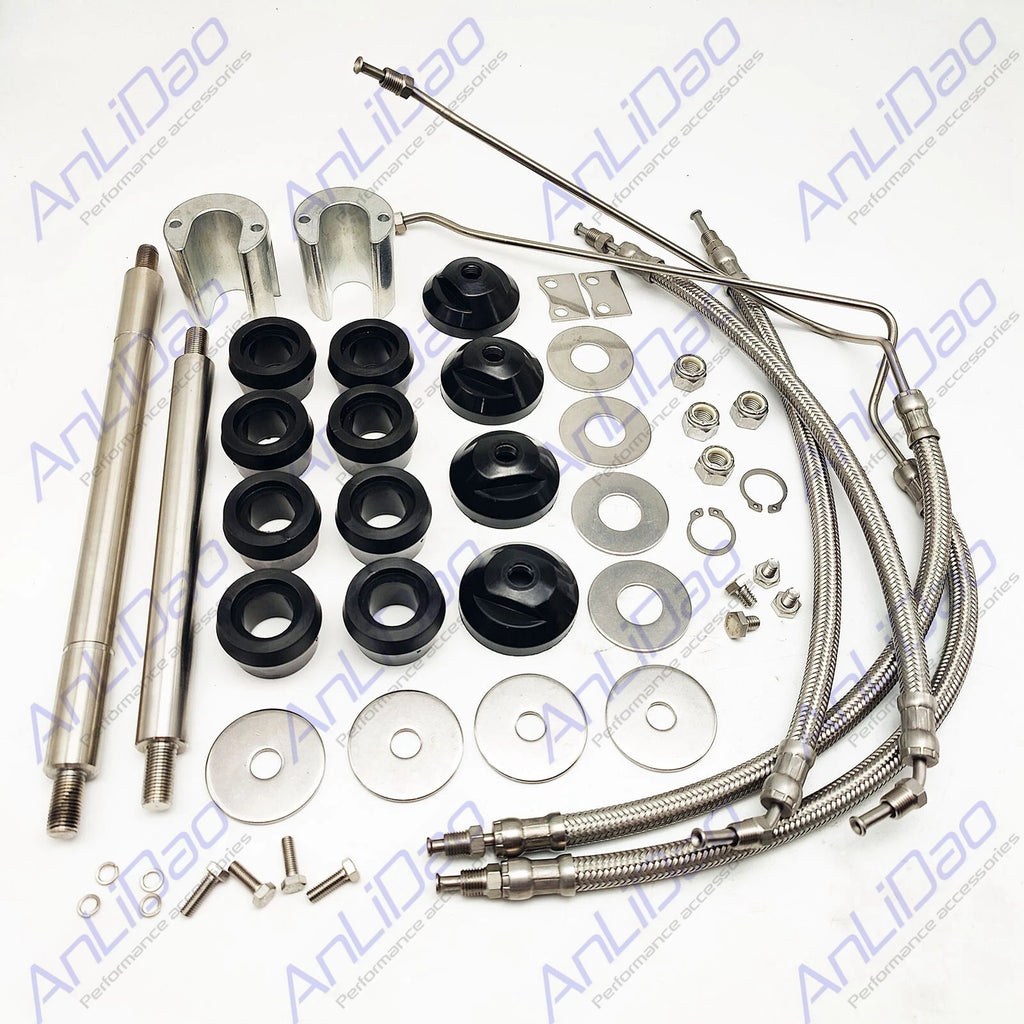 Trim Cylinder Hose Kit + Trim Cylinder Hardware Kit for Bravo Alpha One