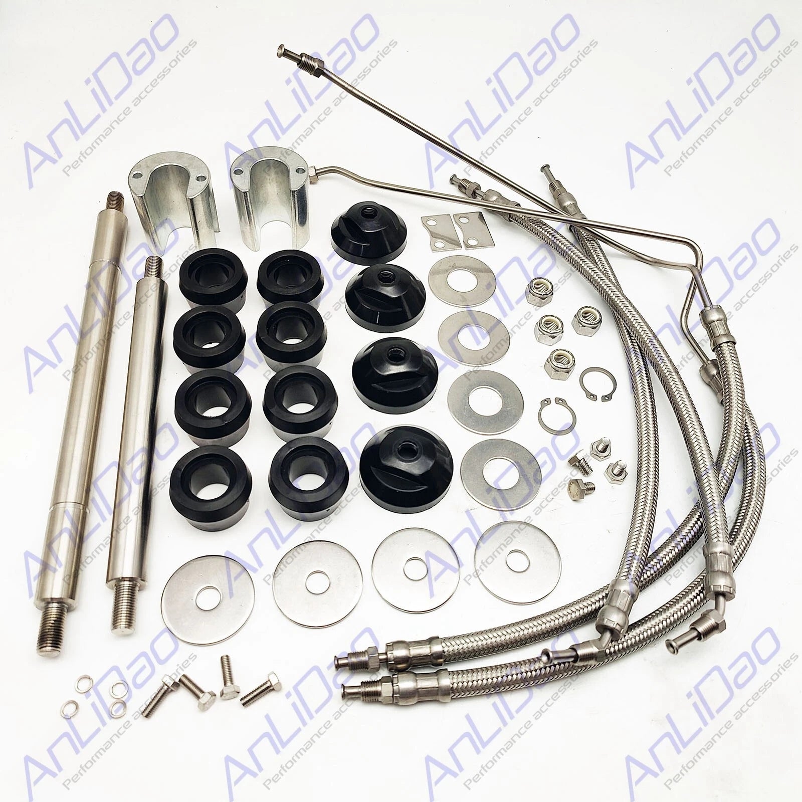 Trim Cylinder Hose Kit + Trim Cylinder Hardware Kit for Bravo Alpha One