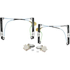 Set of 2 Window Regulators for Mini Cooper (Front Left & Right)