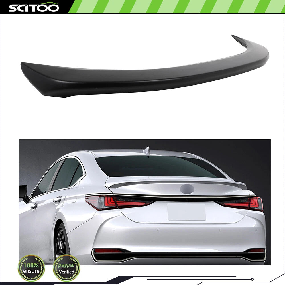 ABS Black Rear Trunk Spoiler Wing for Lexus ES250 ES300H ES350 (2019–2022)