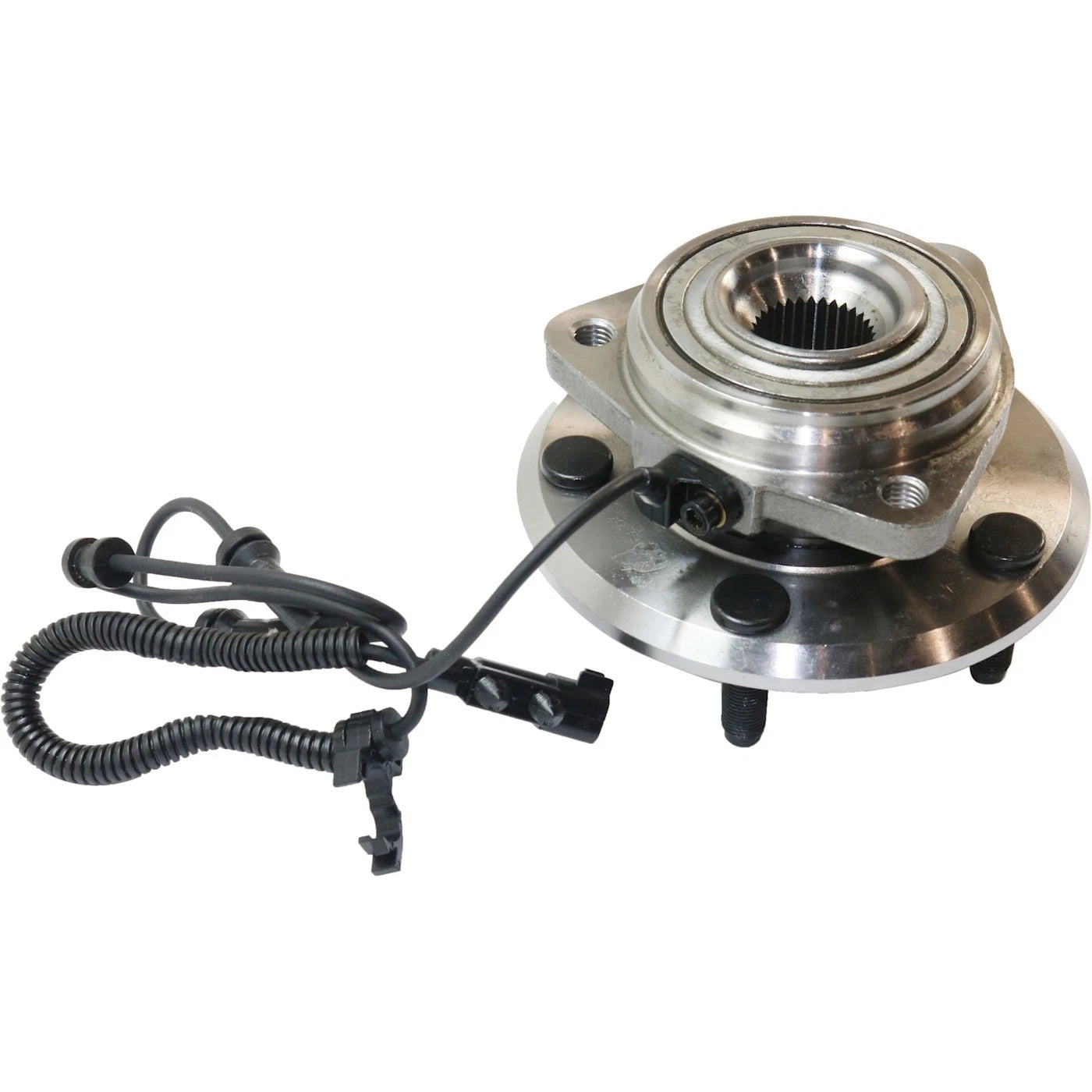 Set of 2 Wheel Hubs for Jeep Wrangler (2007–2010) with Bearing & Sensor