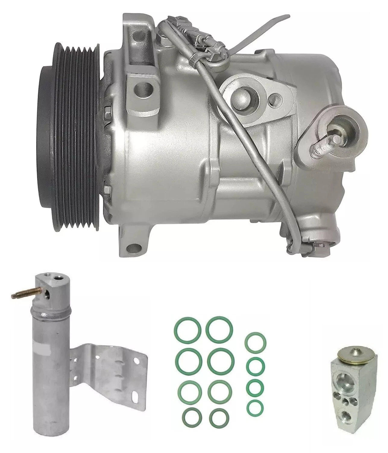 AC Compressor Kit Replacement for Jeep Patriot 2.0L 2.4L (2016–2017)