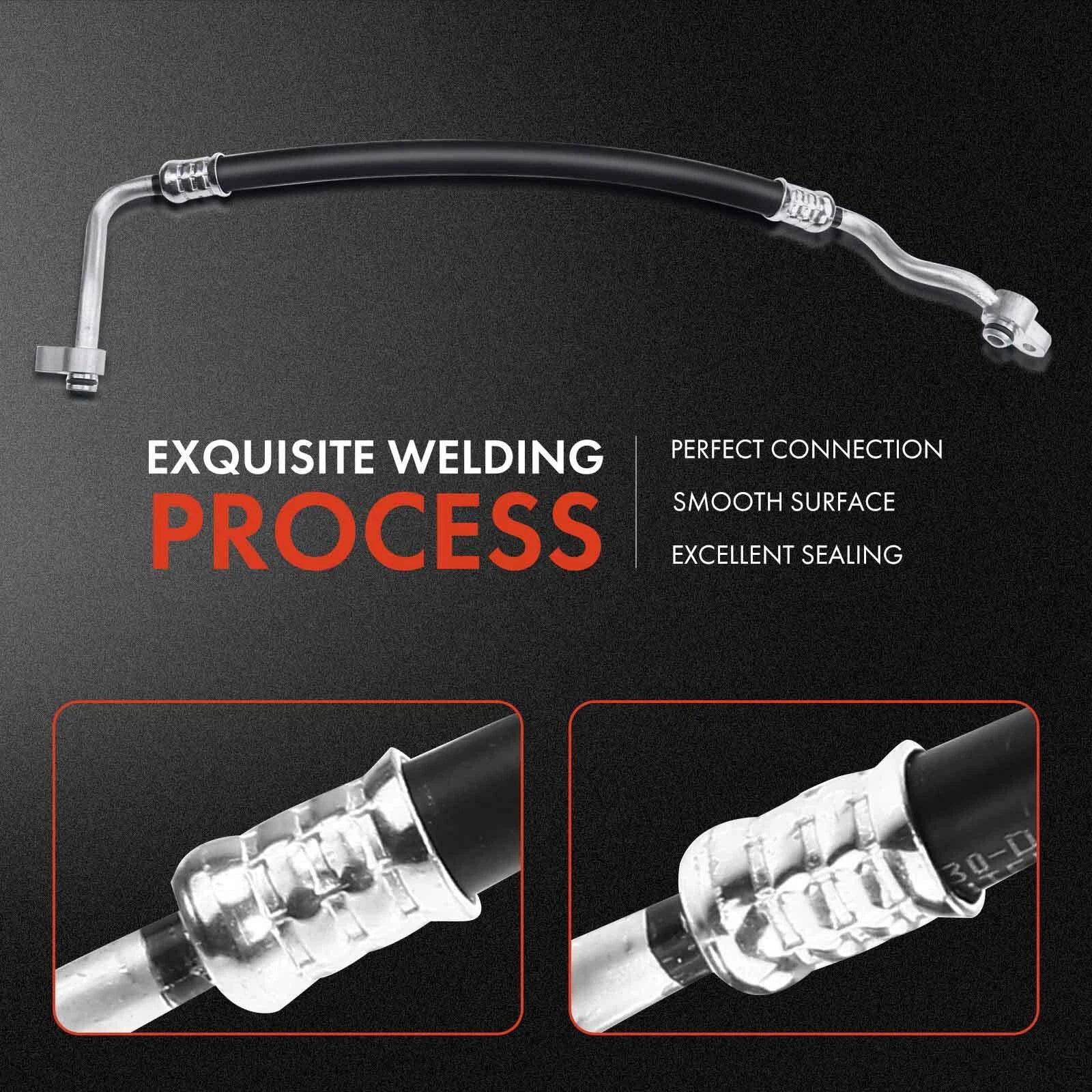 2X A/C Suction & Discharge Line Hose for Honda Civic (2012–2015)