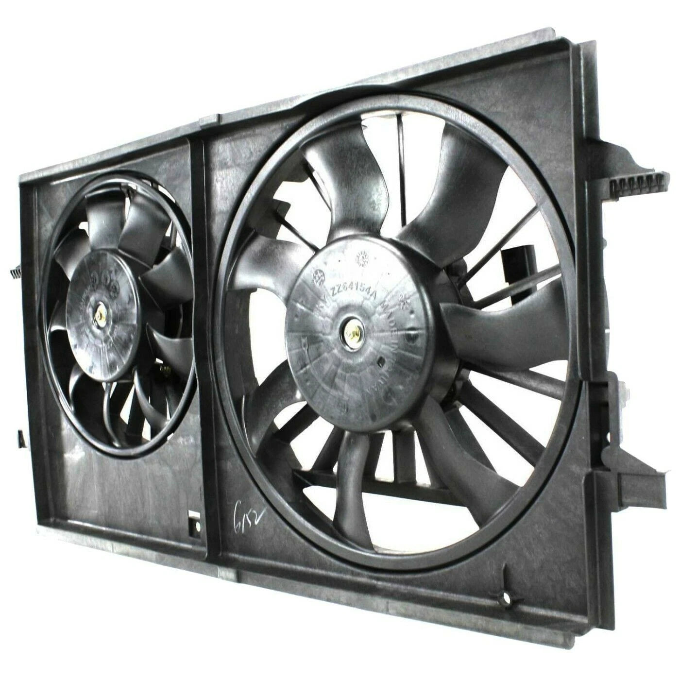 Dual Radiator Cooling Fan Assembly for Pontiac G6 (2005–2010) & Chevy Malibu (2004–2012)