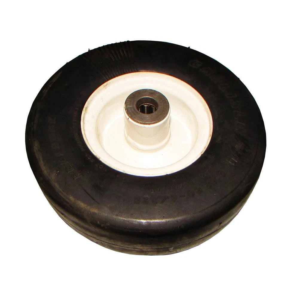 Flat Free Solid Tire Front Caster Wheel 9x3.50-4 for John Deere AM115510 (Fits)