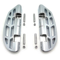 Chrome Dominator Passenger Footboard Knob for Harley Softail/Touring (2000–2017)