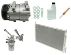 AC Compressor Kit with Condenser Replacement for Nissan Patrol Y61 (1997–2016)