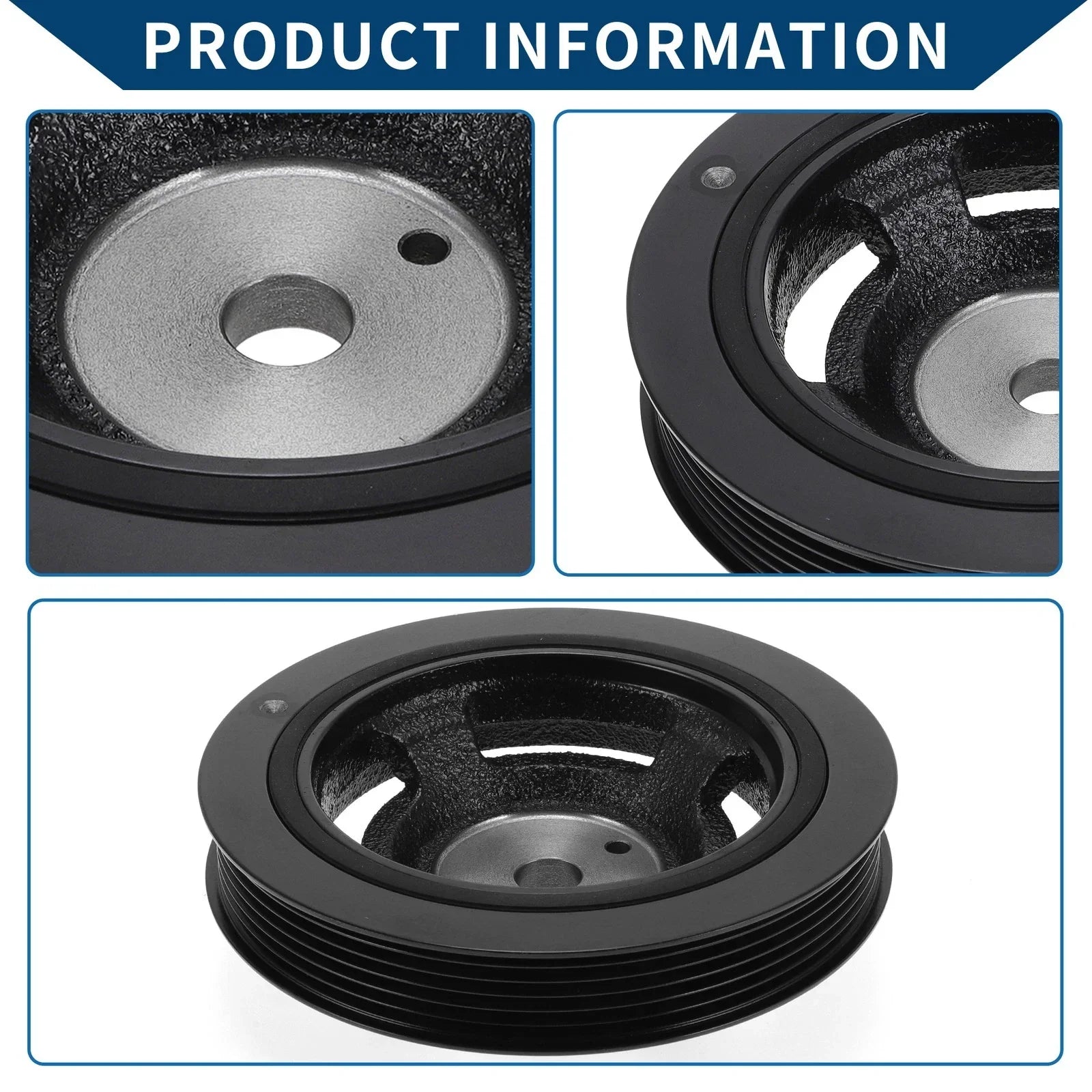 Harmonic Balancer Crank Pulley for Hyundai Santa (2010-2012)