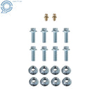 4" Rear Drop Kit Shackles & Hangers for Chevy Silverado GMC 1500 (1988-1998)