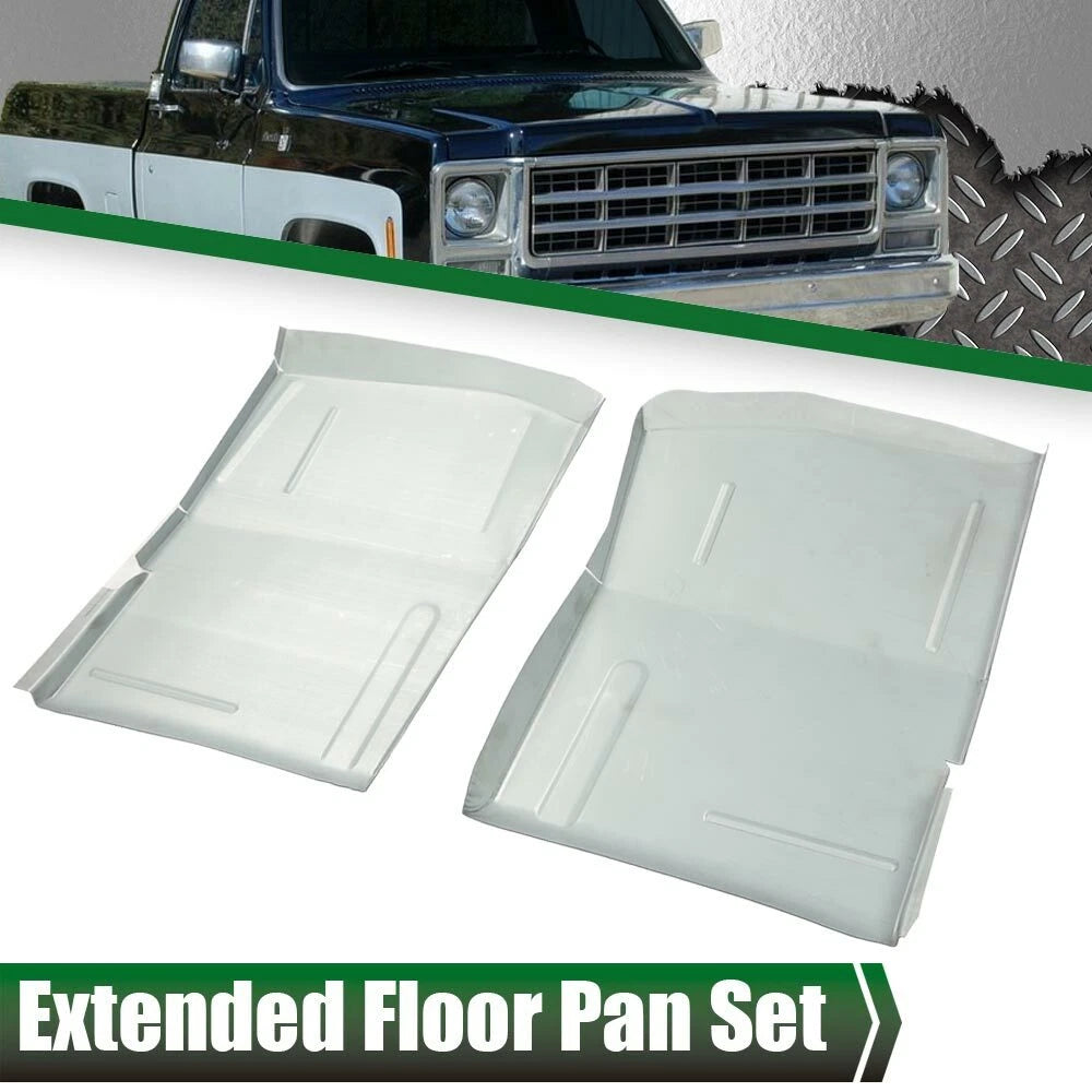 Front Floor Pan Pair for Chevy GMC Truck Blazer Jimmy Suburban (1973–1987)