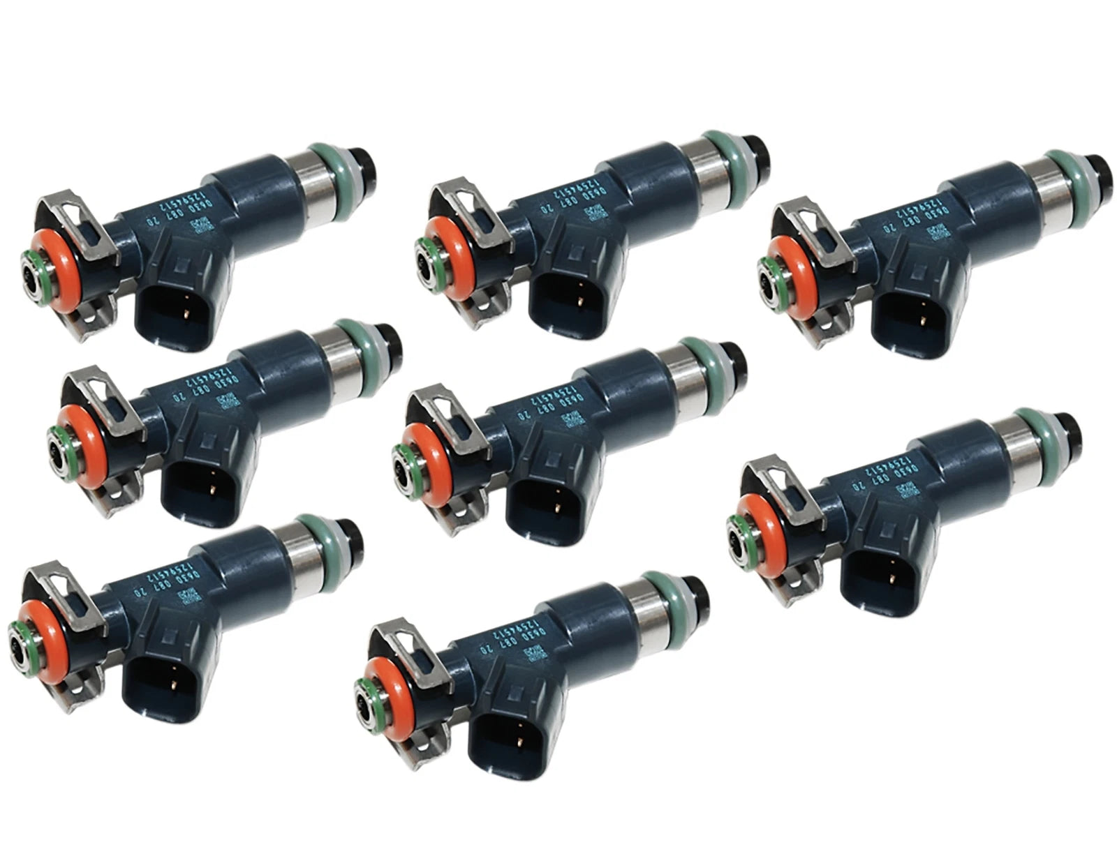Set of 8 Fuel Injectors for Chevy Avalanche, GMC Sierra 1500 (2002–2013)