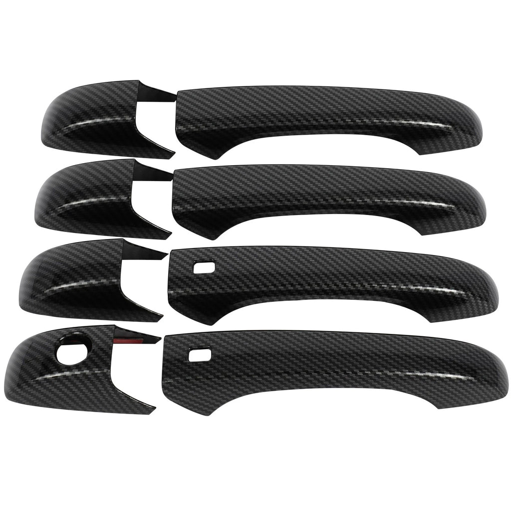 Set of 4 Door Handle Covers for Dodge Durango, Jeep Grand Cherokee