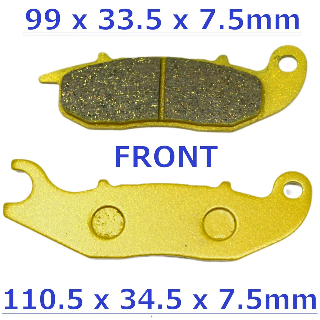 Brake Pads for Honda CBR 125 R4/R5/RS5/RW5/RWW6/RW7/RW8/RW9/RWA (2004–2023)