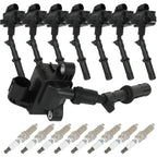 8 Ignition Coils + 8 Spark Plugs for Mercedes Benz CL550 (2011–2014)