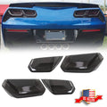Set of 4 Rear Tail Light Blackout Kit for C7 Corvette (2014–2019)