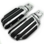 Chrome Rubber Pilot Footpeg for Harley Breakout FXBR / Breakout 114 (2018–2019)