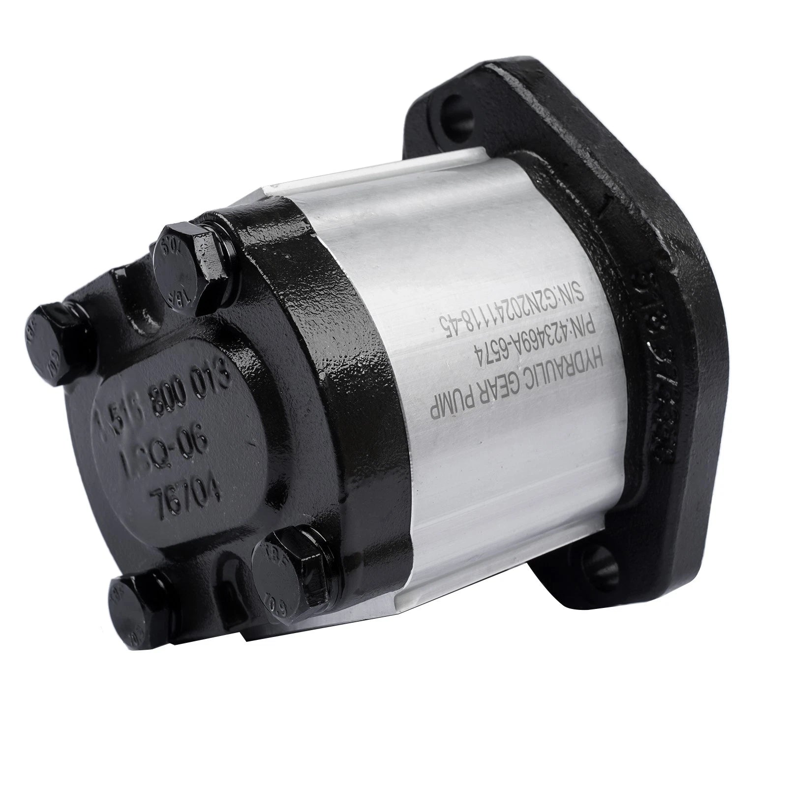 Hydraulic Gear Pump 2-9 GPM 9 Tooth Spline Shaft 3600 PSI for