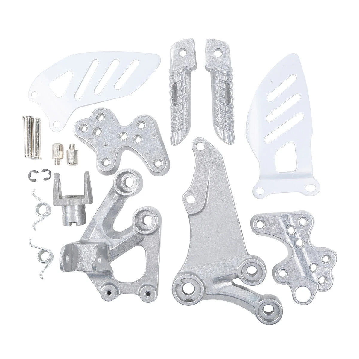 Front Rider Foot Pegs Footrests Bracket for Suzuki GSXR600 GSXR750 (2006–2010)